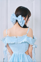 【予約商品】オフショルコットンワンピース