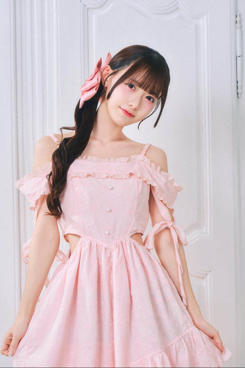 予約商品】オフショルコットンワンピース – ReAmour