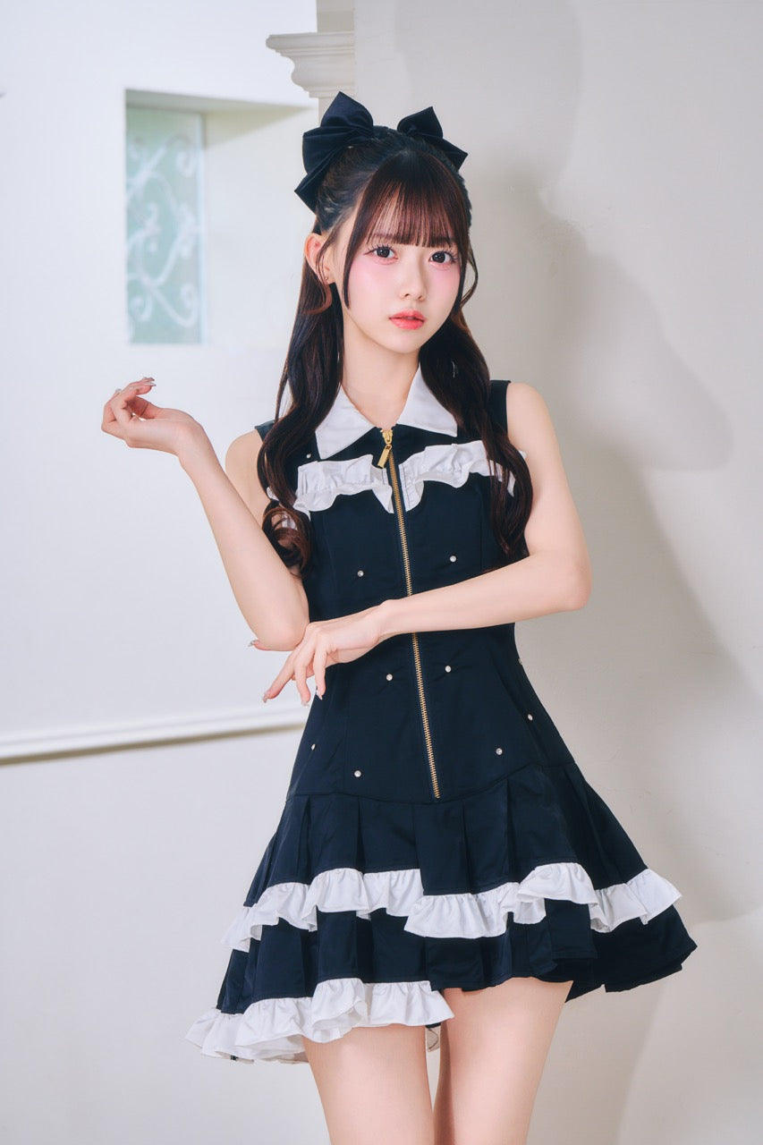 リアムール ナイロンビジューワンピ ナイロンビジューワンピ – ReAmour