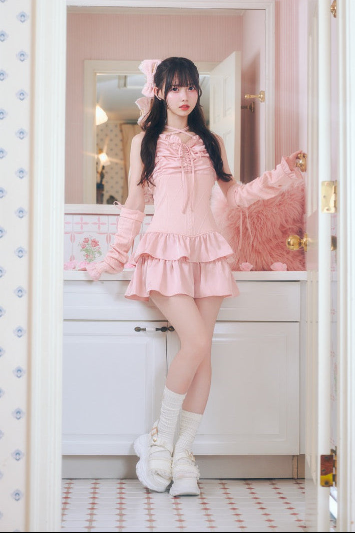 予約商品】ギャザーキャミワンピ – ReAmour