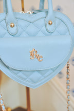 キルティングハートバッグ