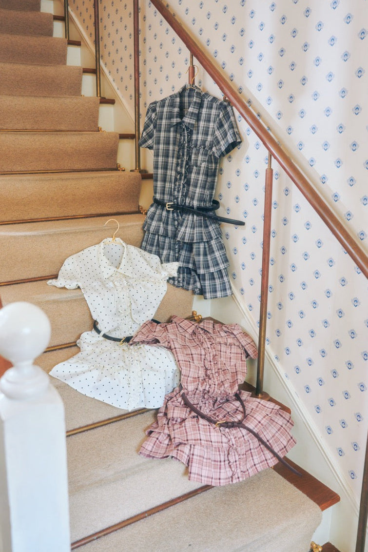 【予約商品】ガーリーシャツワンピ