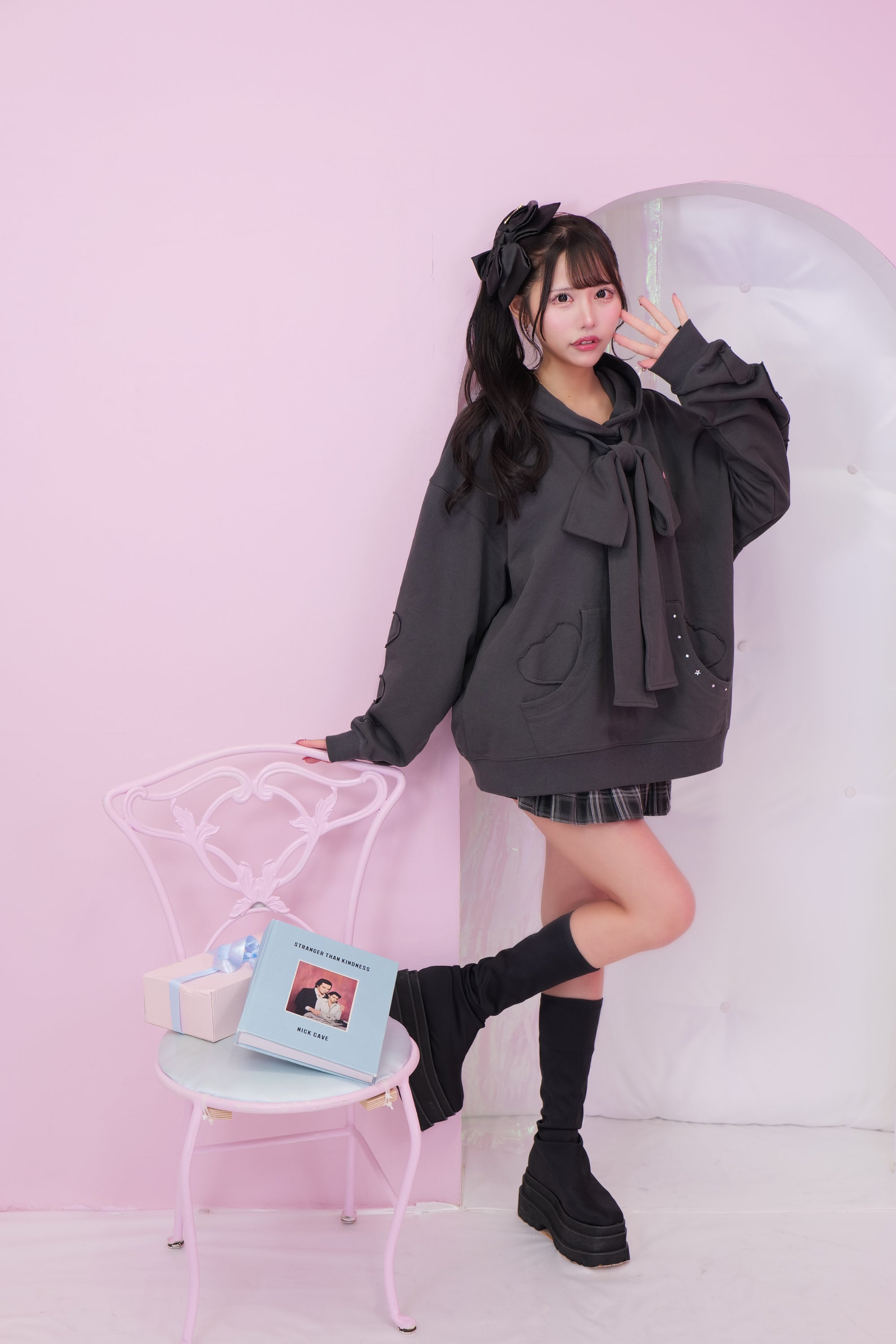 リボンBIGパーカー