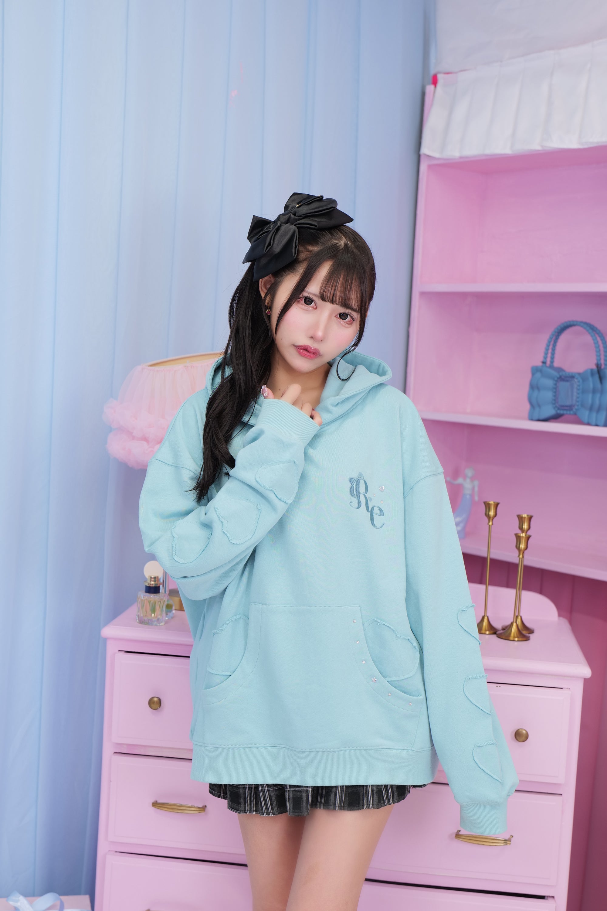 リボンBIGパーカー