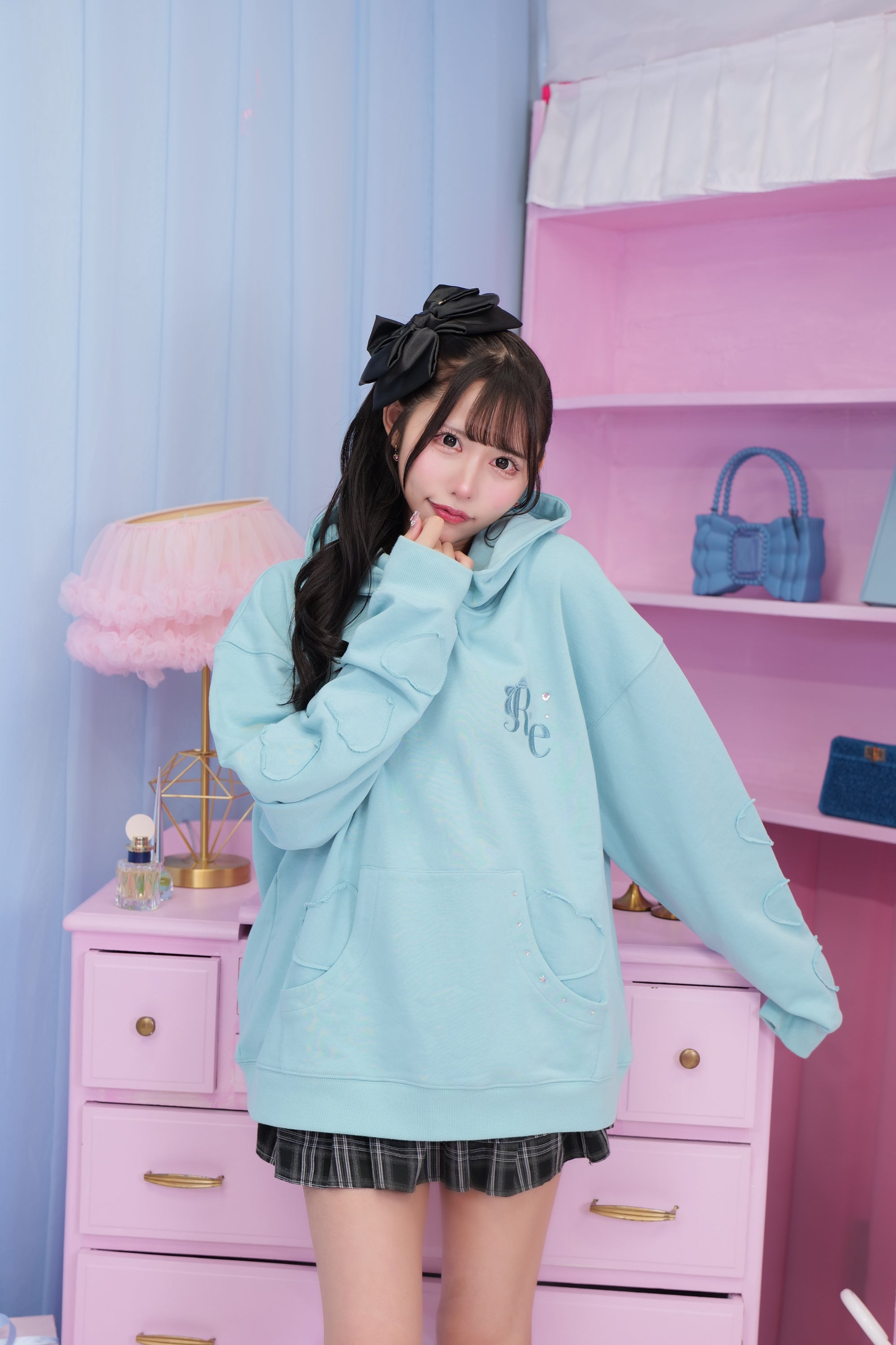 リボンBIGパーカー