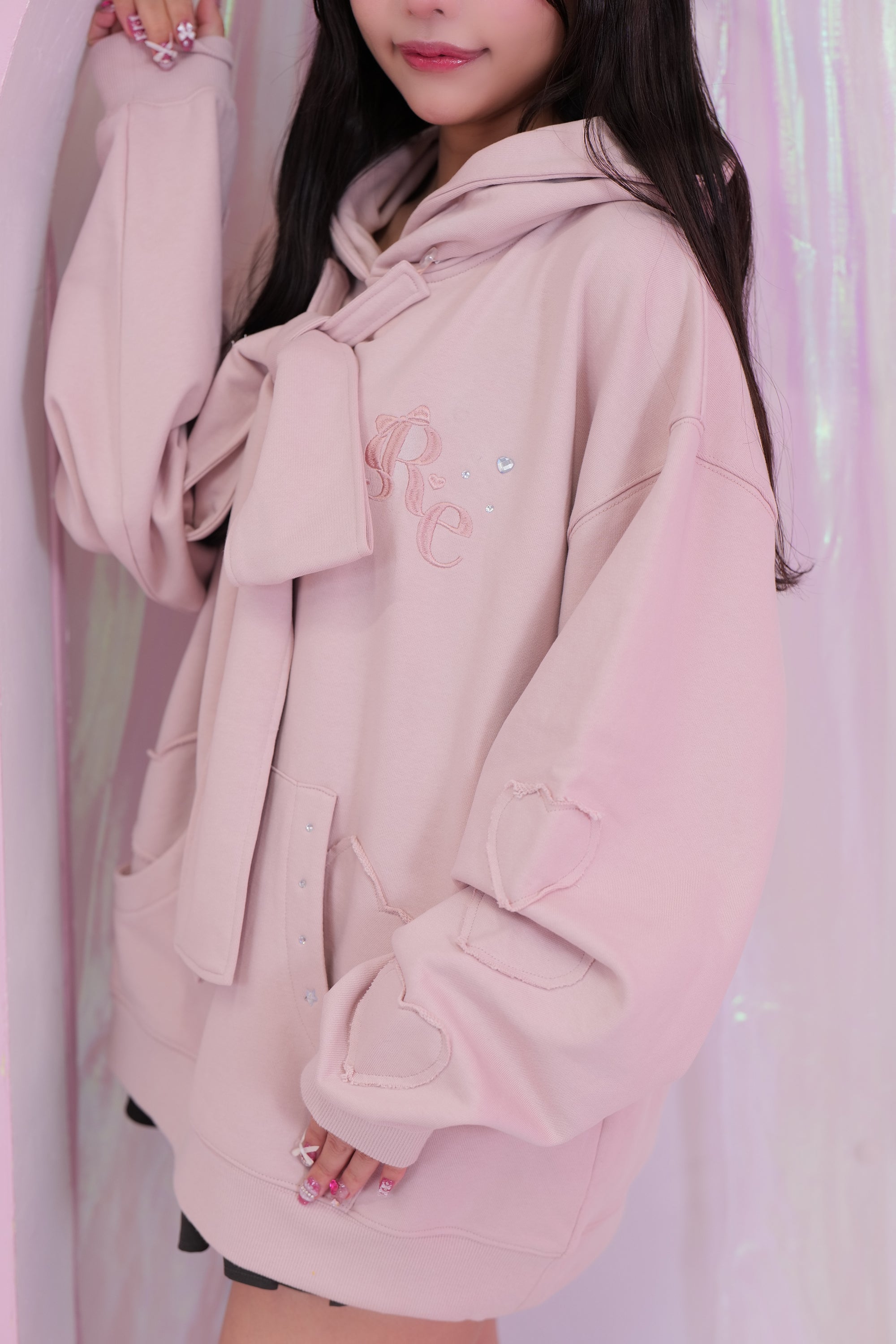 リボンBIGパーカー