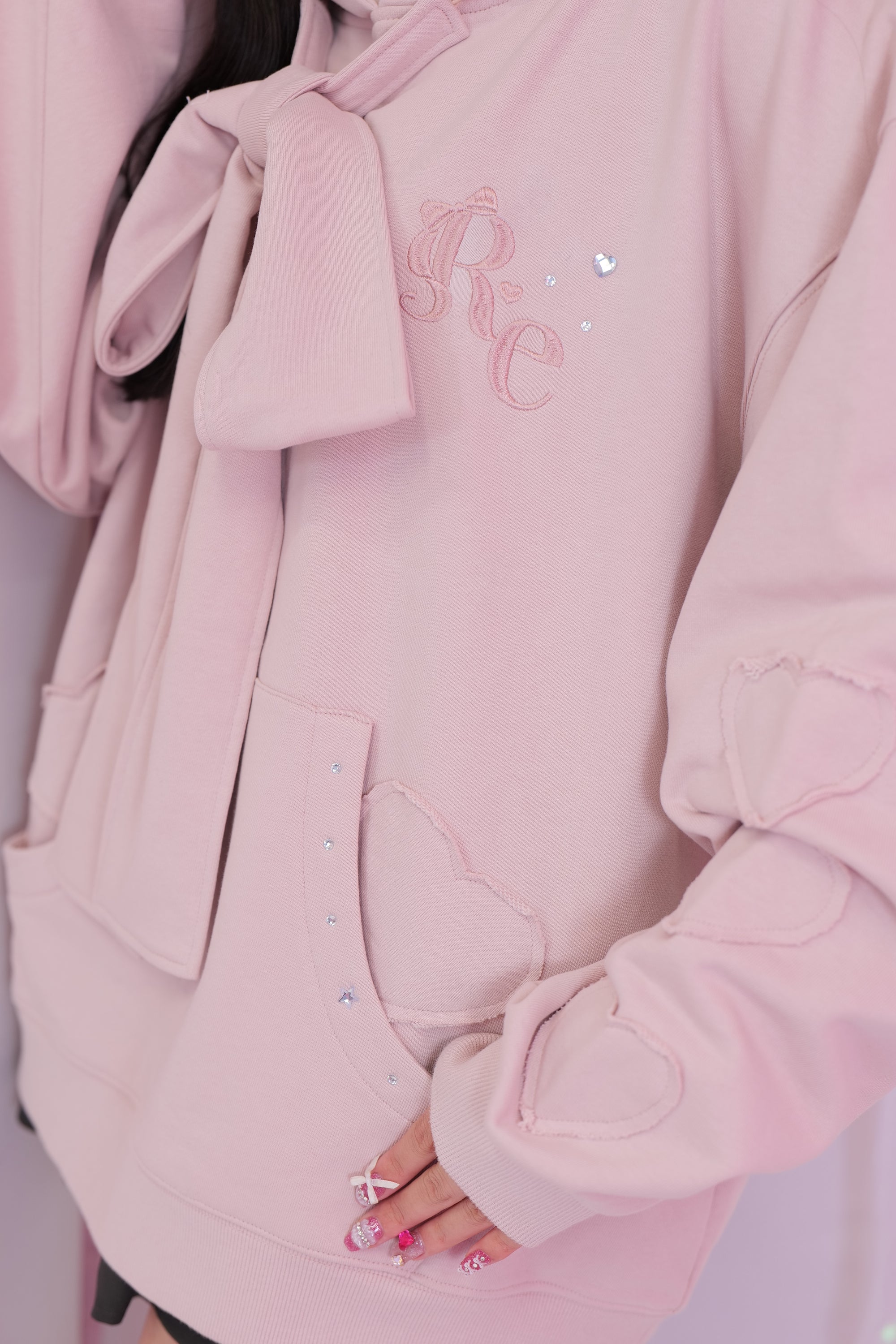 リボンBIGパーカー