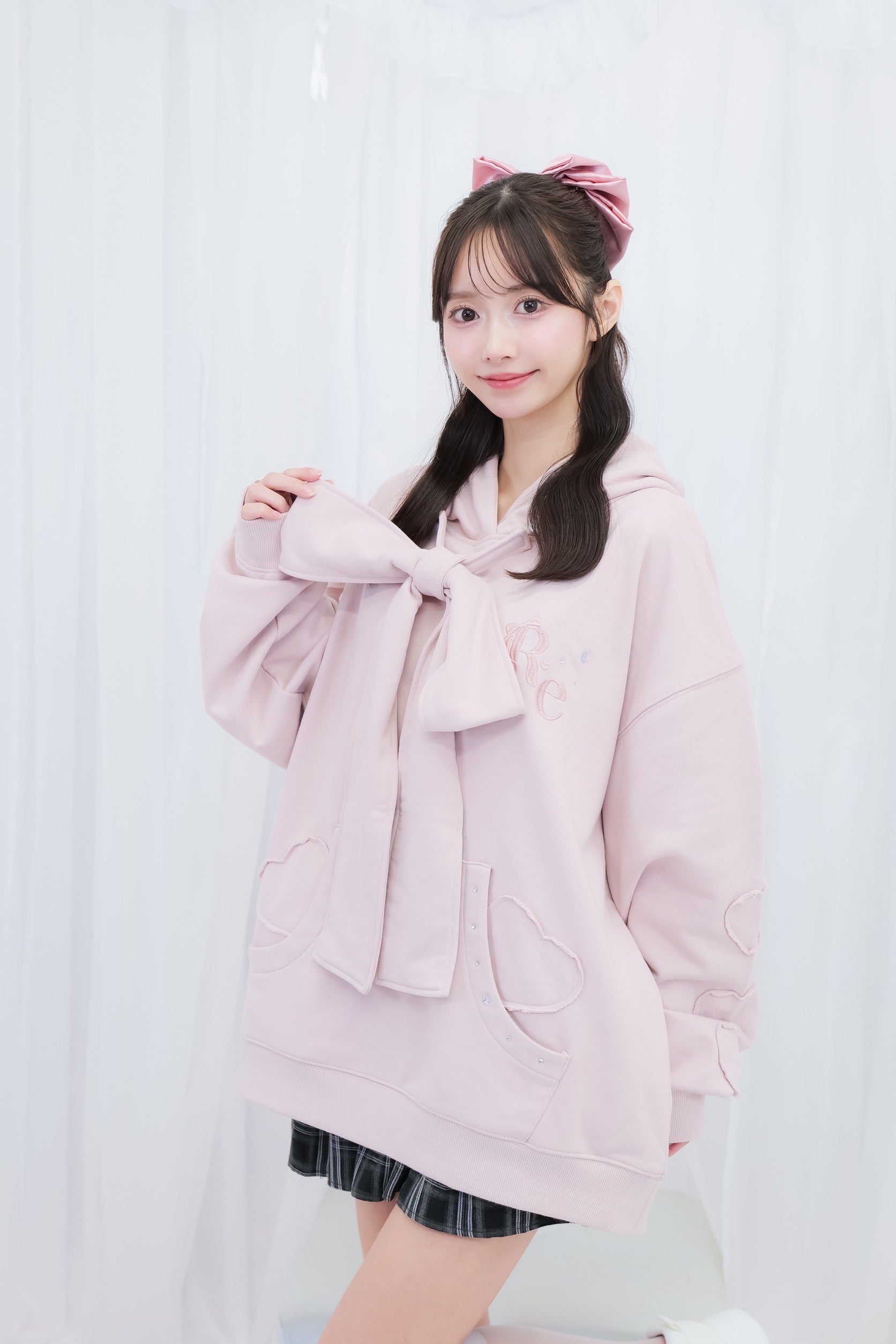 リボンBIGパーカー