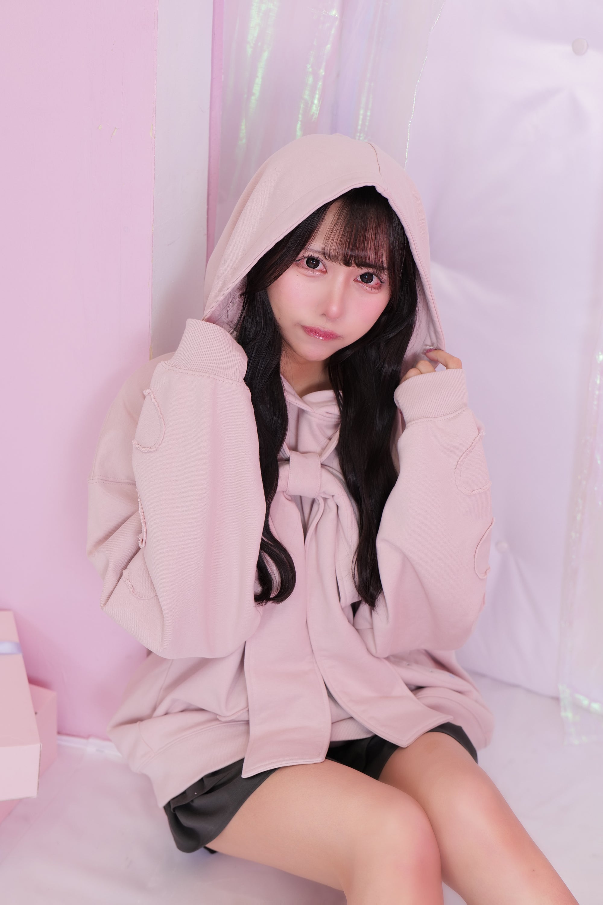 リボンBIGパーカー