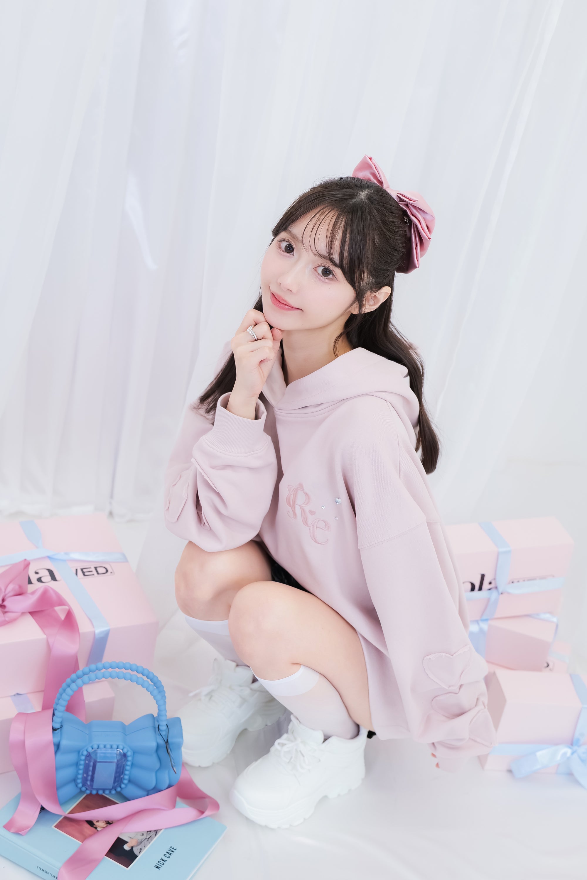 リボンBIGパーカー