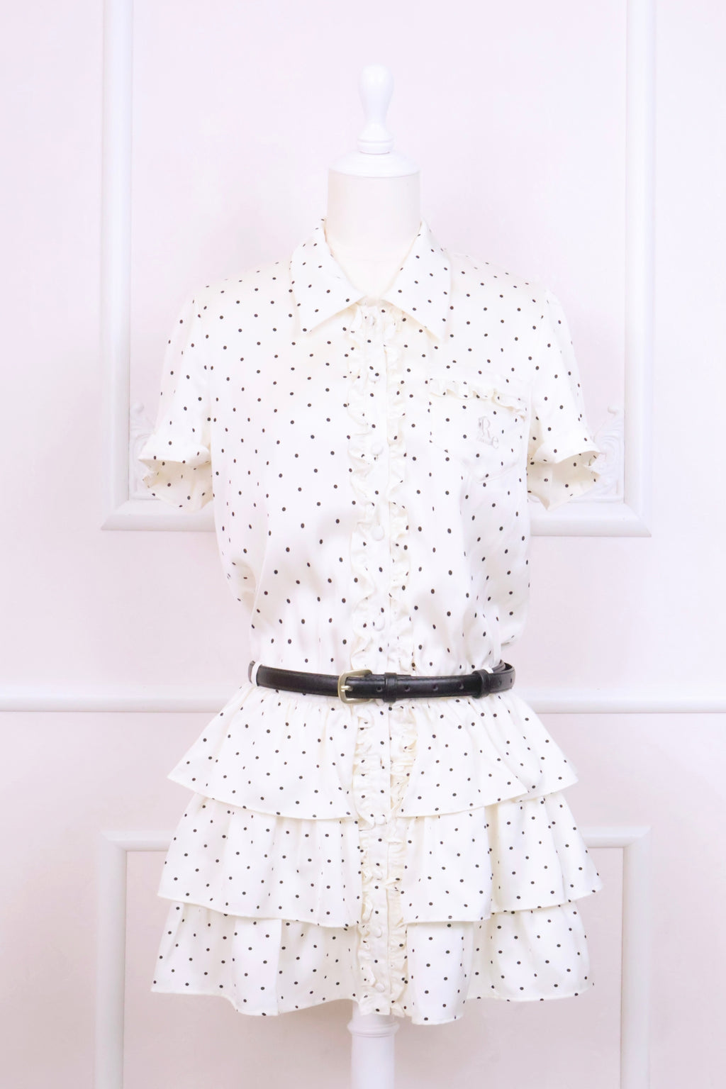 【予約商品】ガーリーシャツワンピ