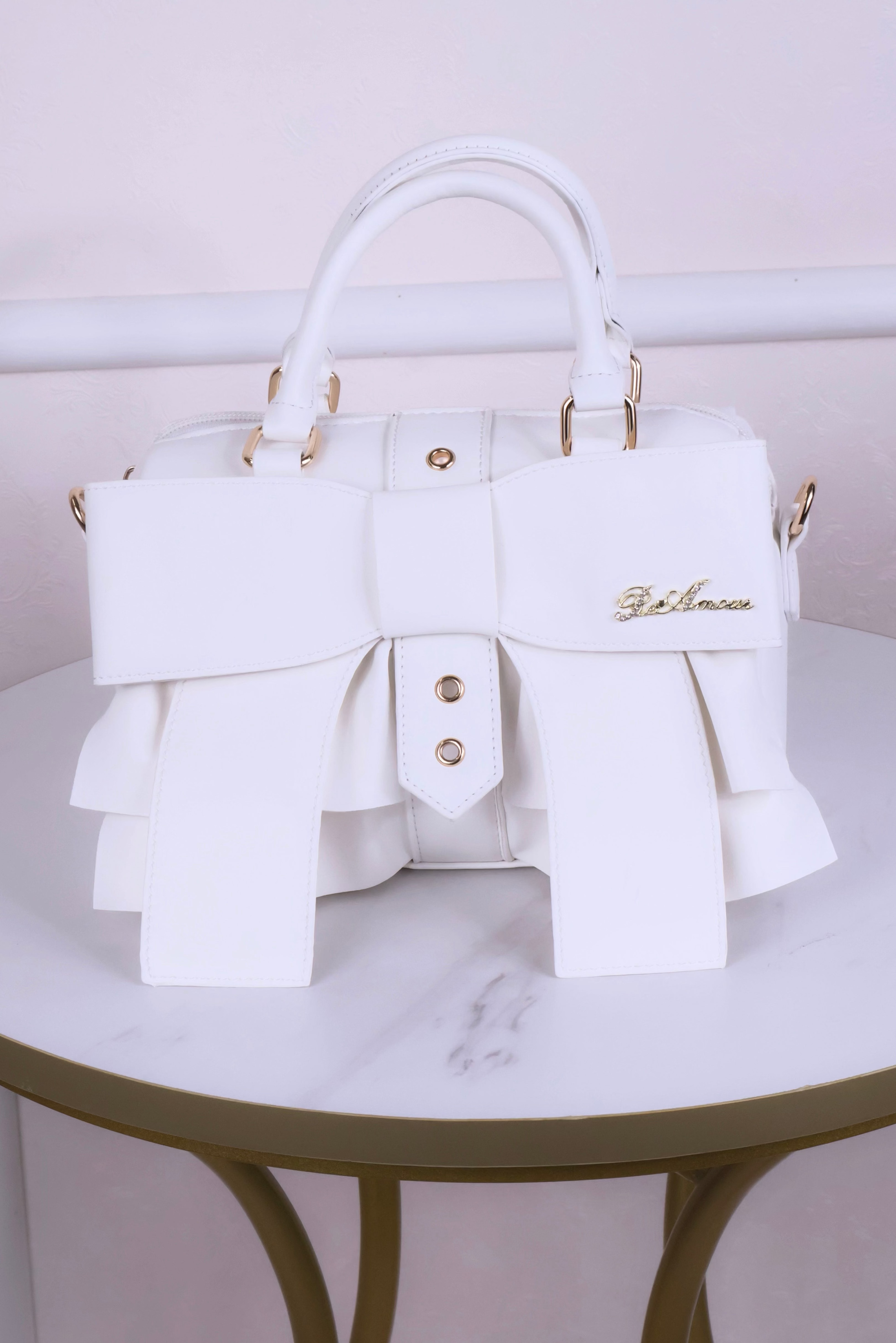 【予約商品】BIGリボンボストンバッグ
