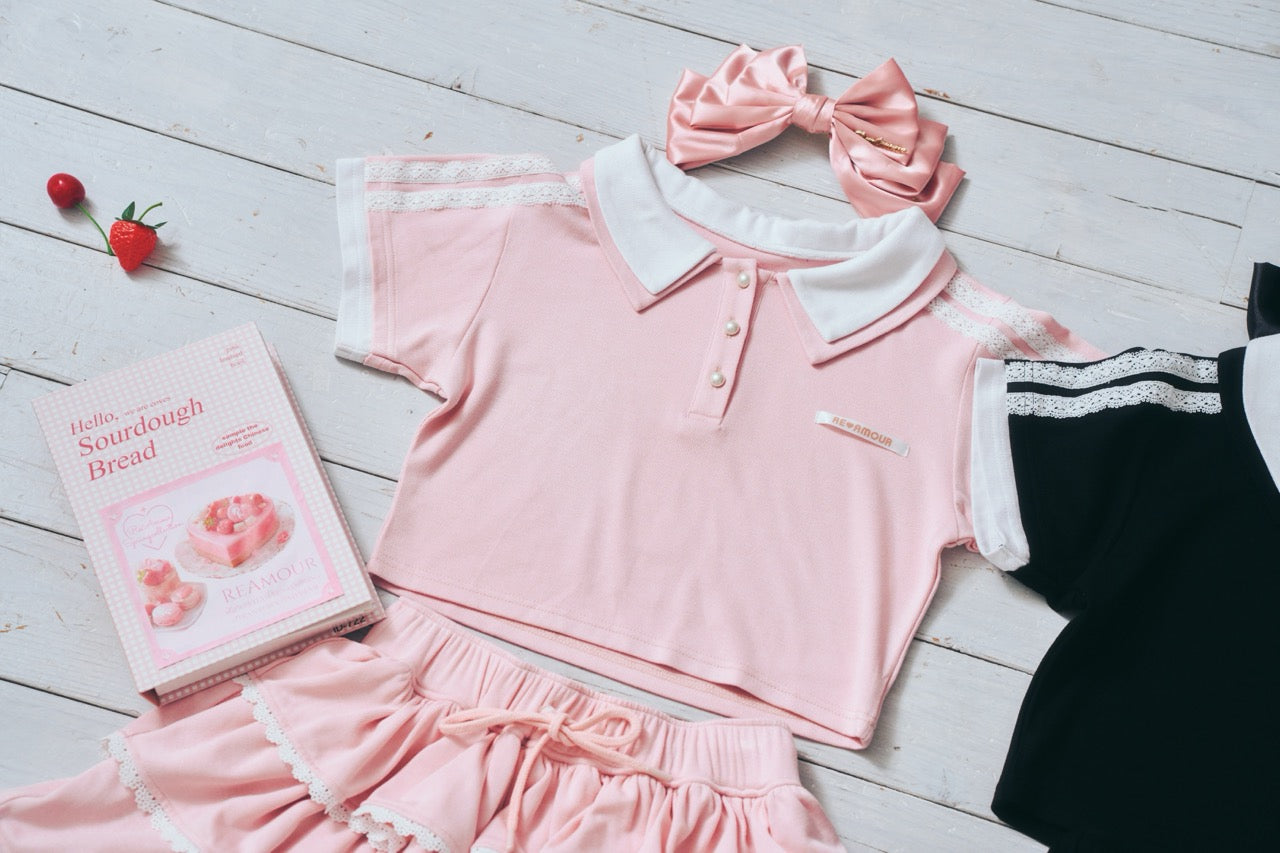 レースラインTシャツ