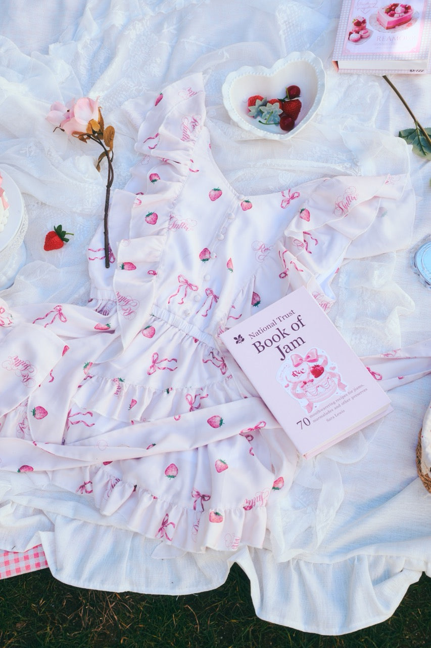 【予約商品】ストロベリーフリルセットアップ