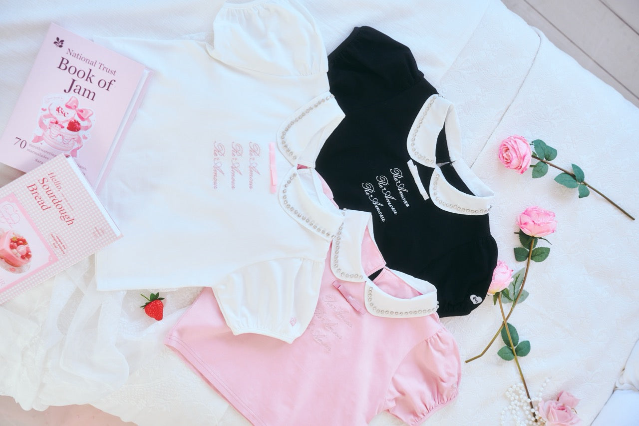 ビジューロゴTシャツ