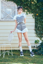 フリルロゴパンツ