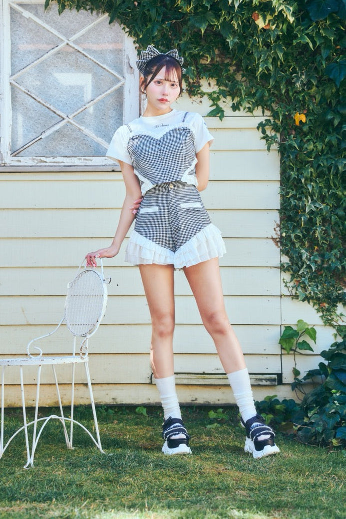 フリルロゴパンツ