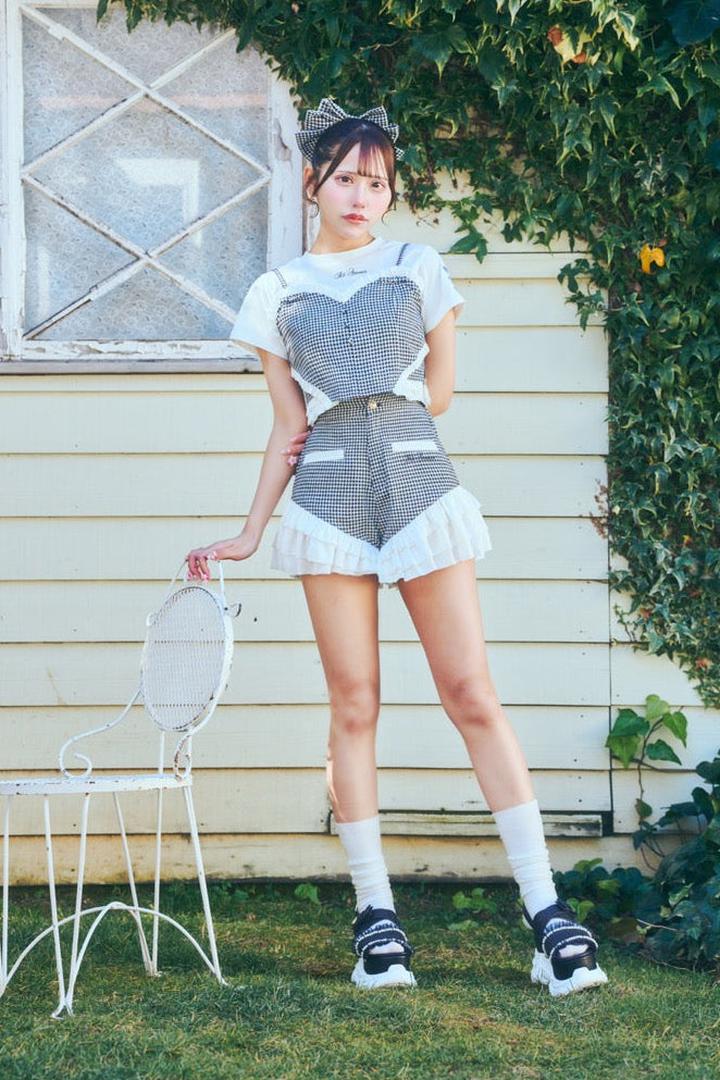 フリルロゴパンツ