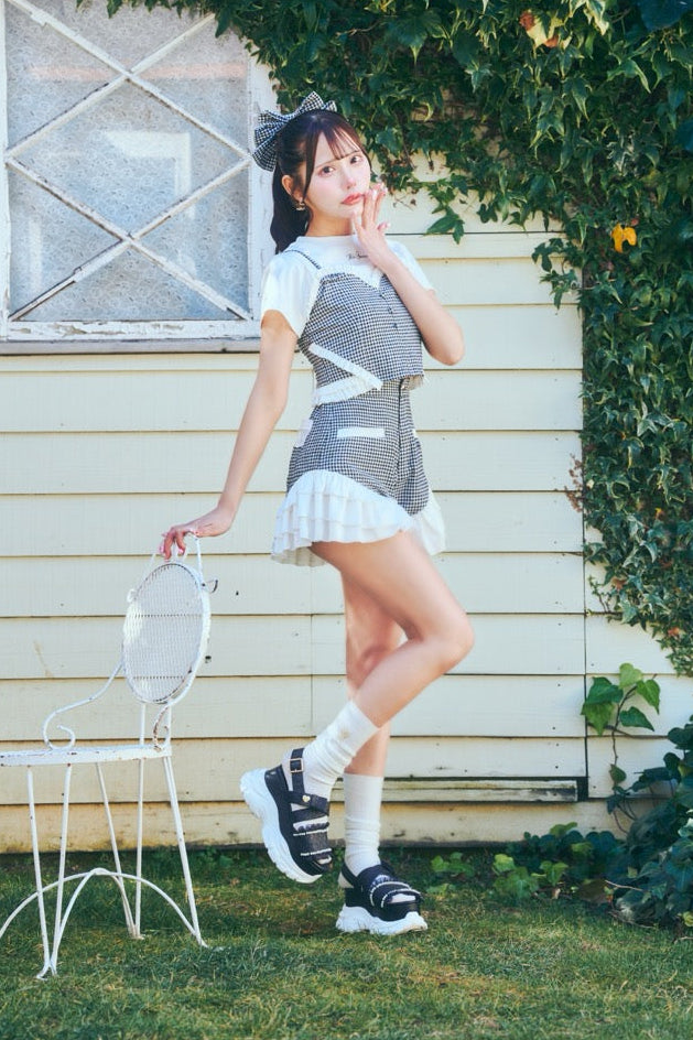 フリルロゴパンツ