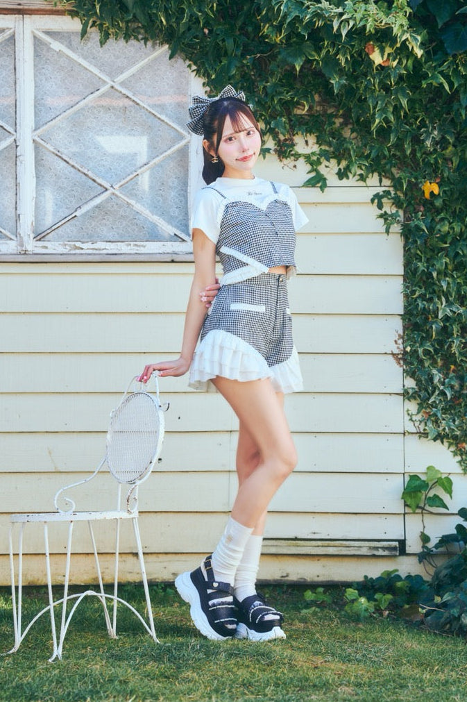 フリルロゴパンツ