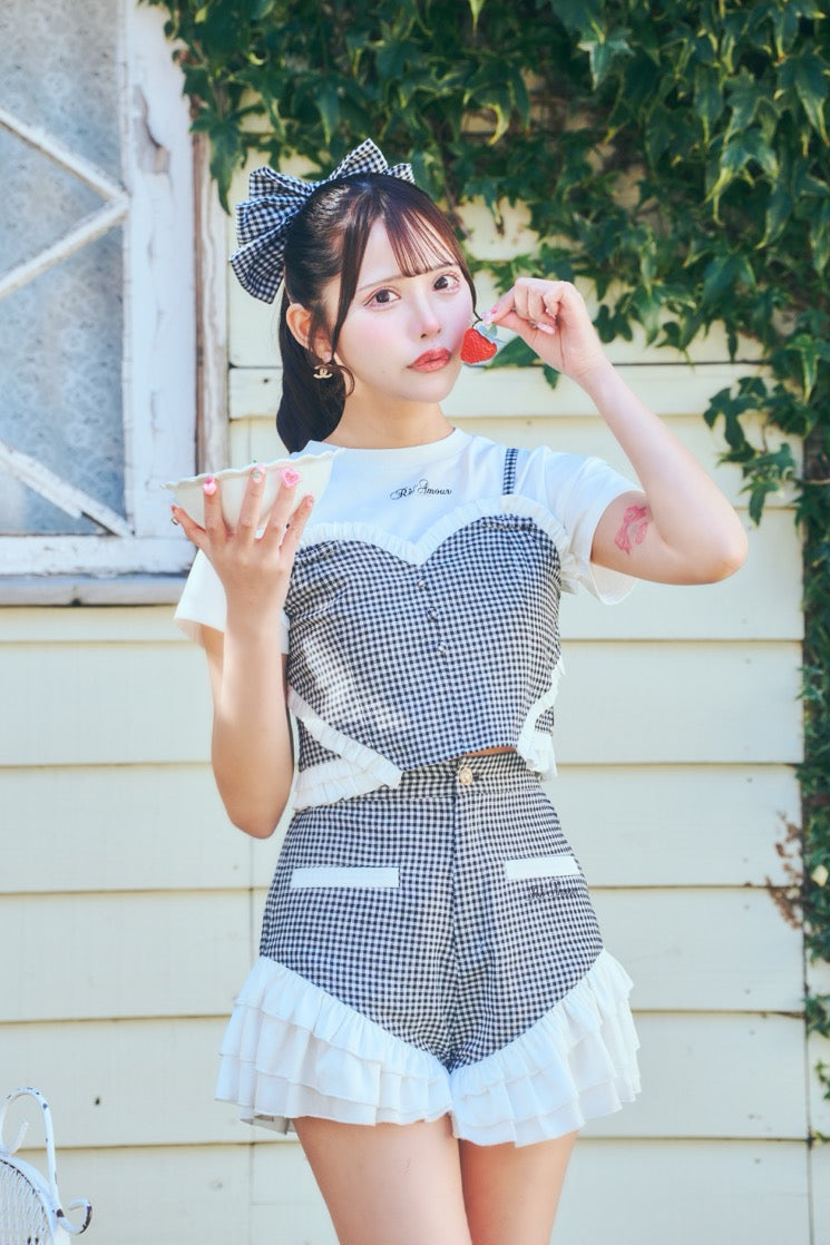 フリルロゴパンツ