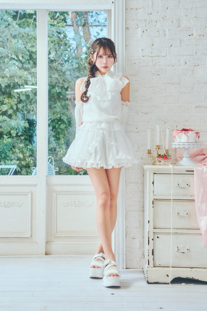 アームカバー付きアメスリワンピ