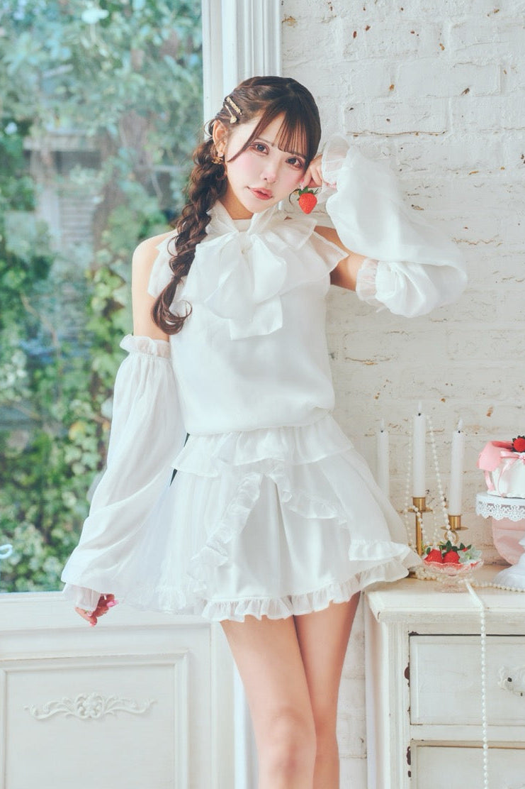 アームカバー付きアメスリワンピ