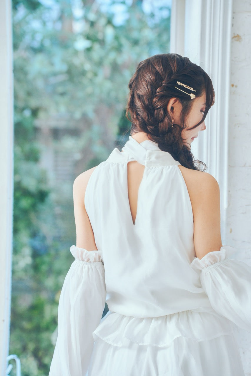 アームカバー付きアメスリワンピ