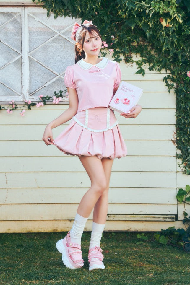 バルーンロゴスカート