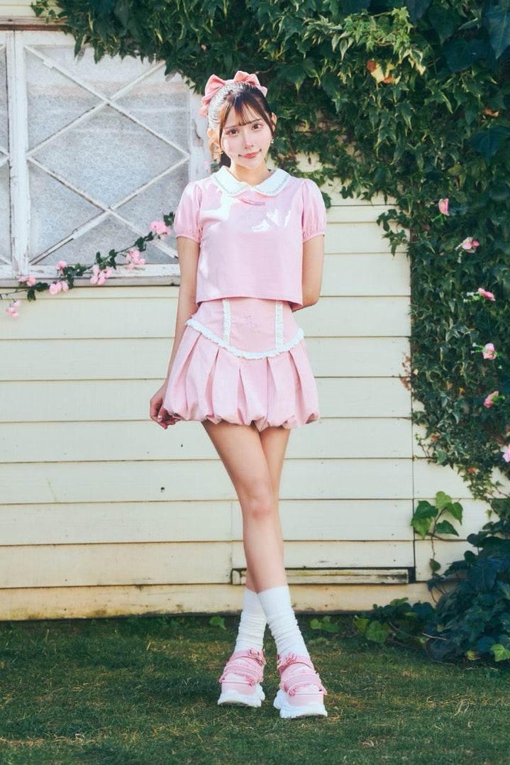 バルーンロゴスカート