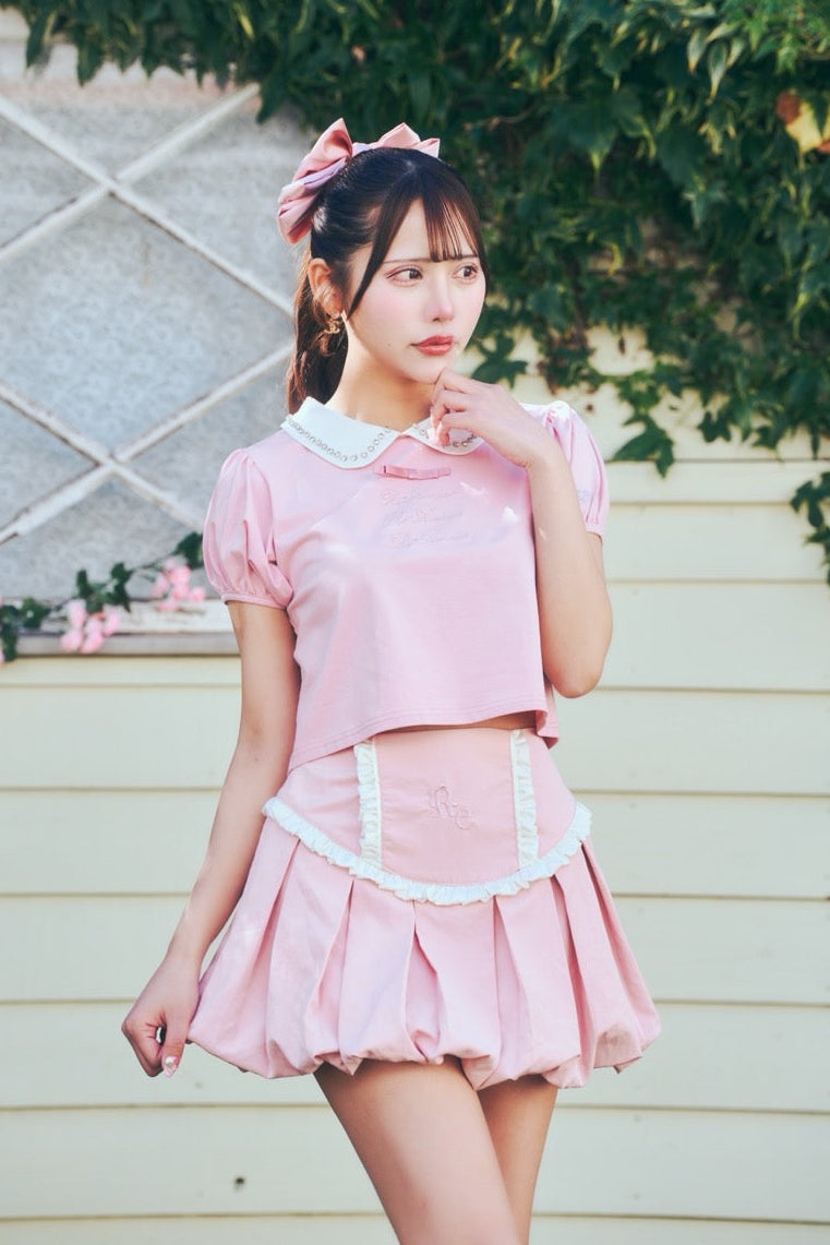 バルーンロゴスカート