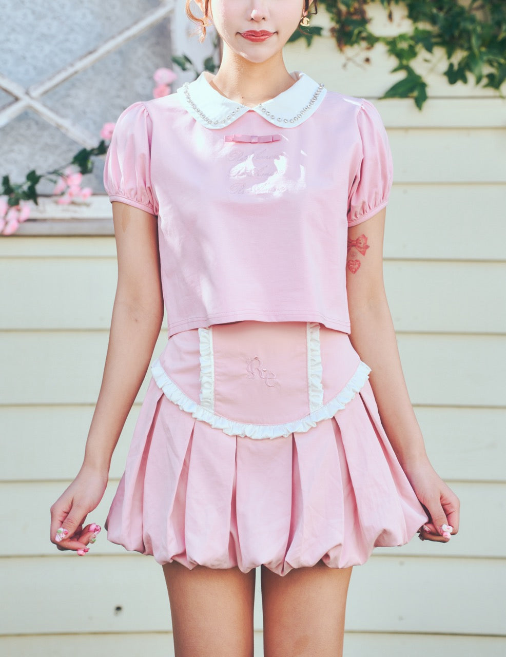 バルーンロゴスカート