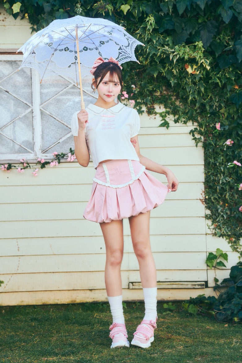 バルーンロゴスカート