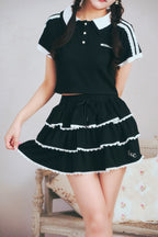 レースラインTシャツ