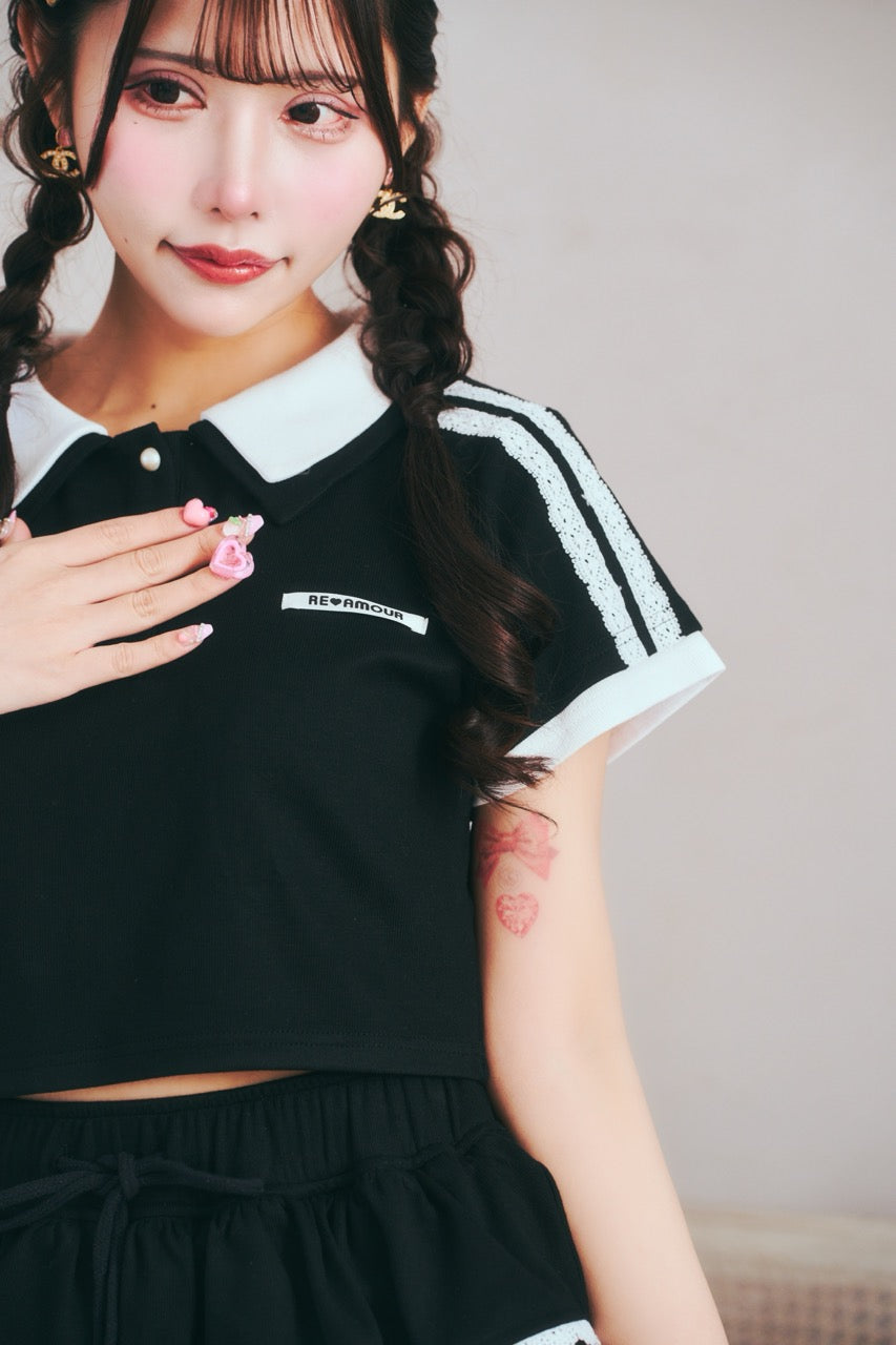 レースラインTシャツ