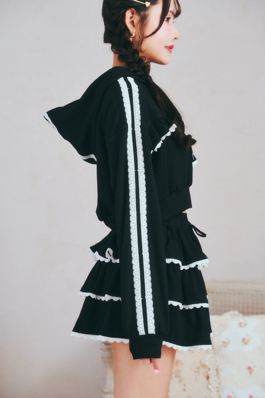 レースラインリップパーカー