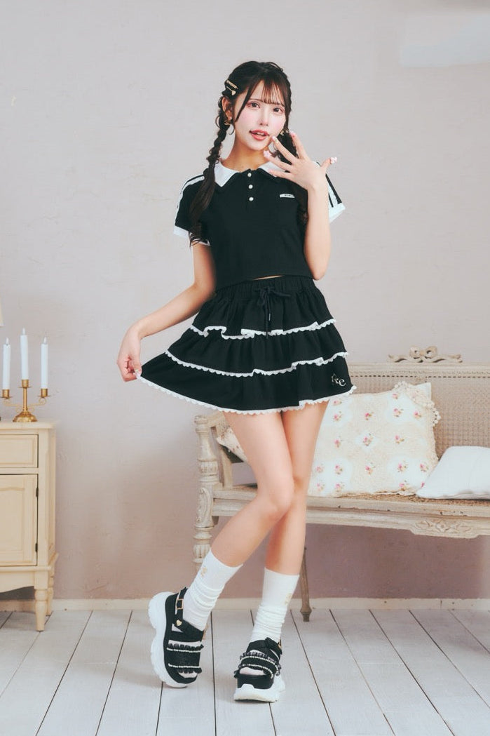 レースラインTシャツ