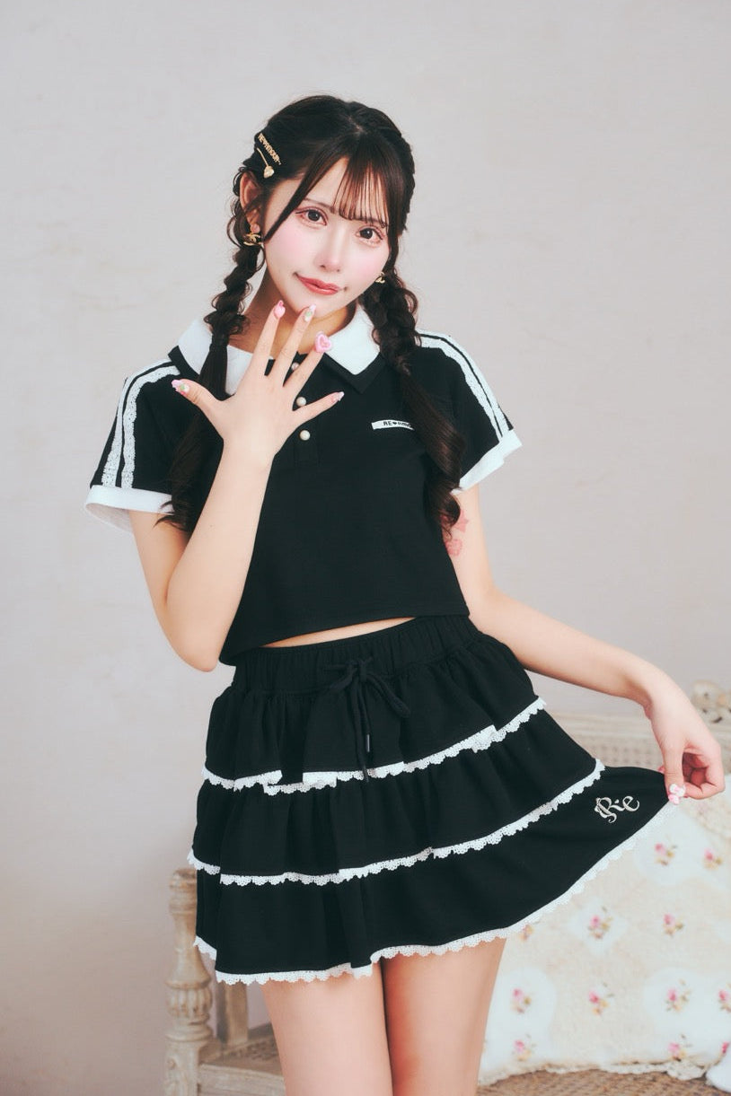 レースラインTシャツ