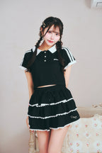 レースラインTシャツ