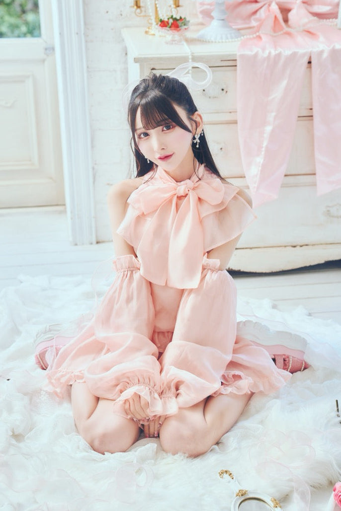 アームカバー付きアメスリワンピ