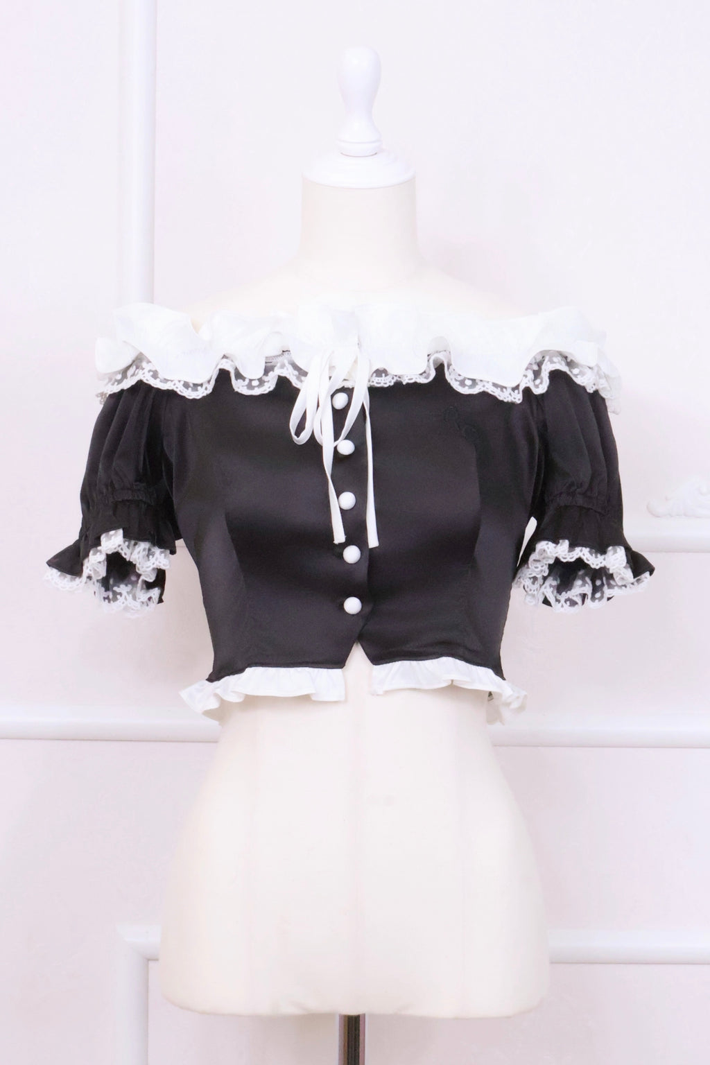 【予約商品】オフショルリボントップス