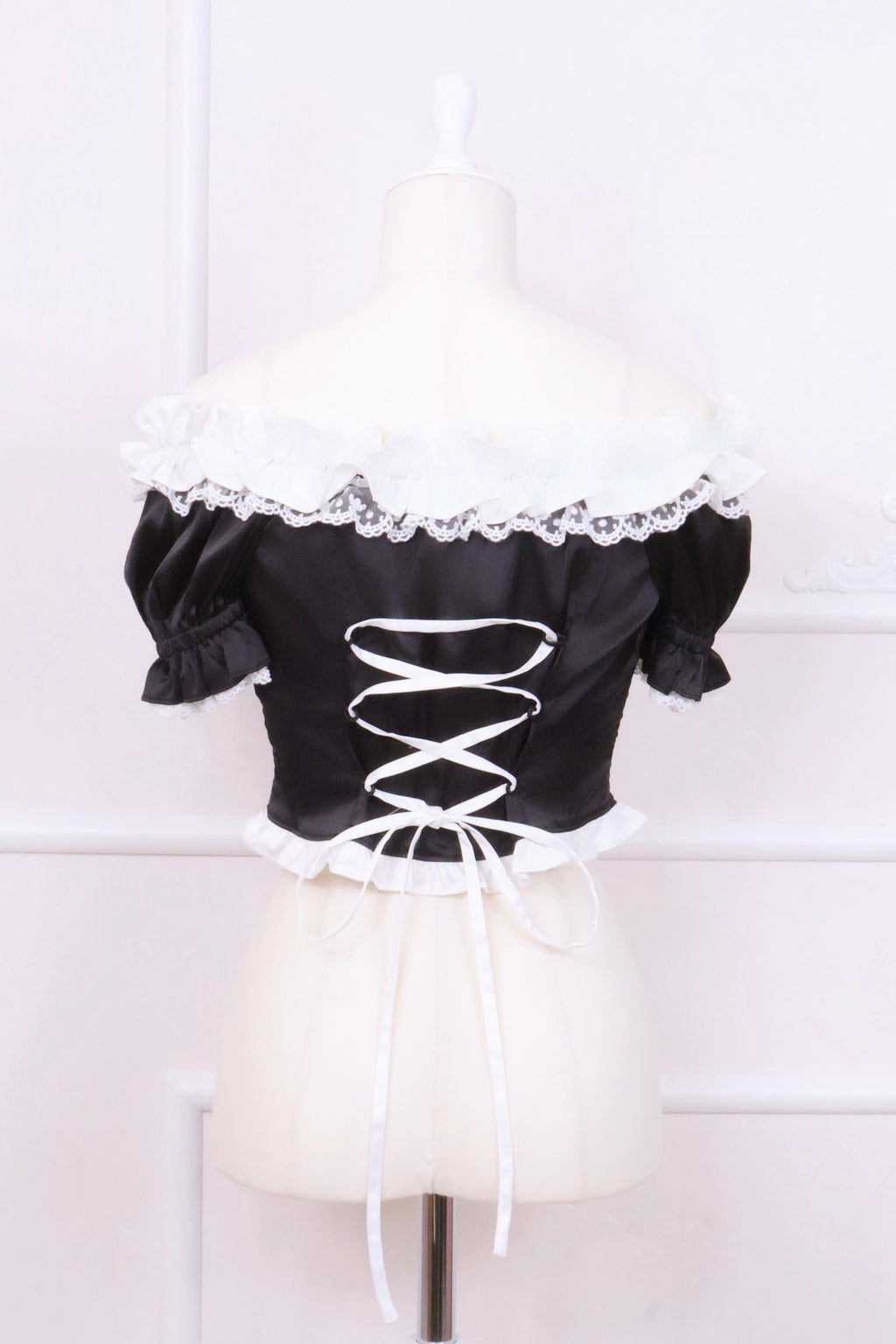 【予約商品】オフショルリボントップス