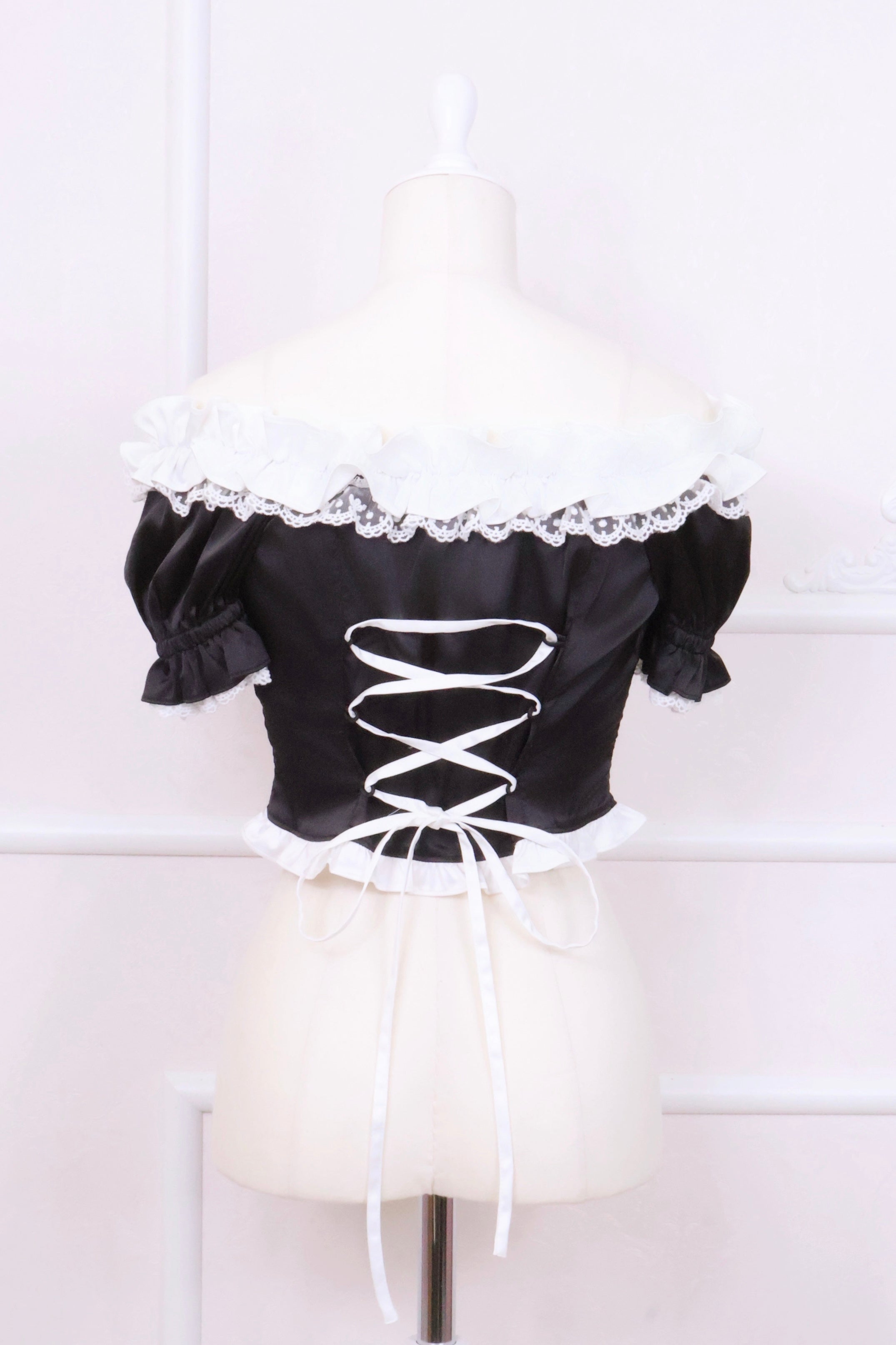【予約商品】オフショルリボントップス