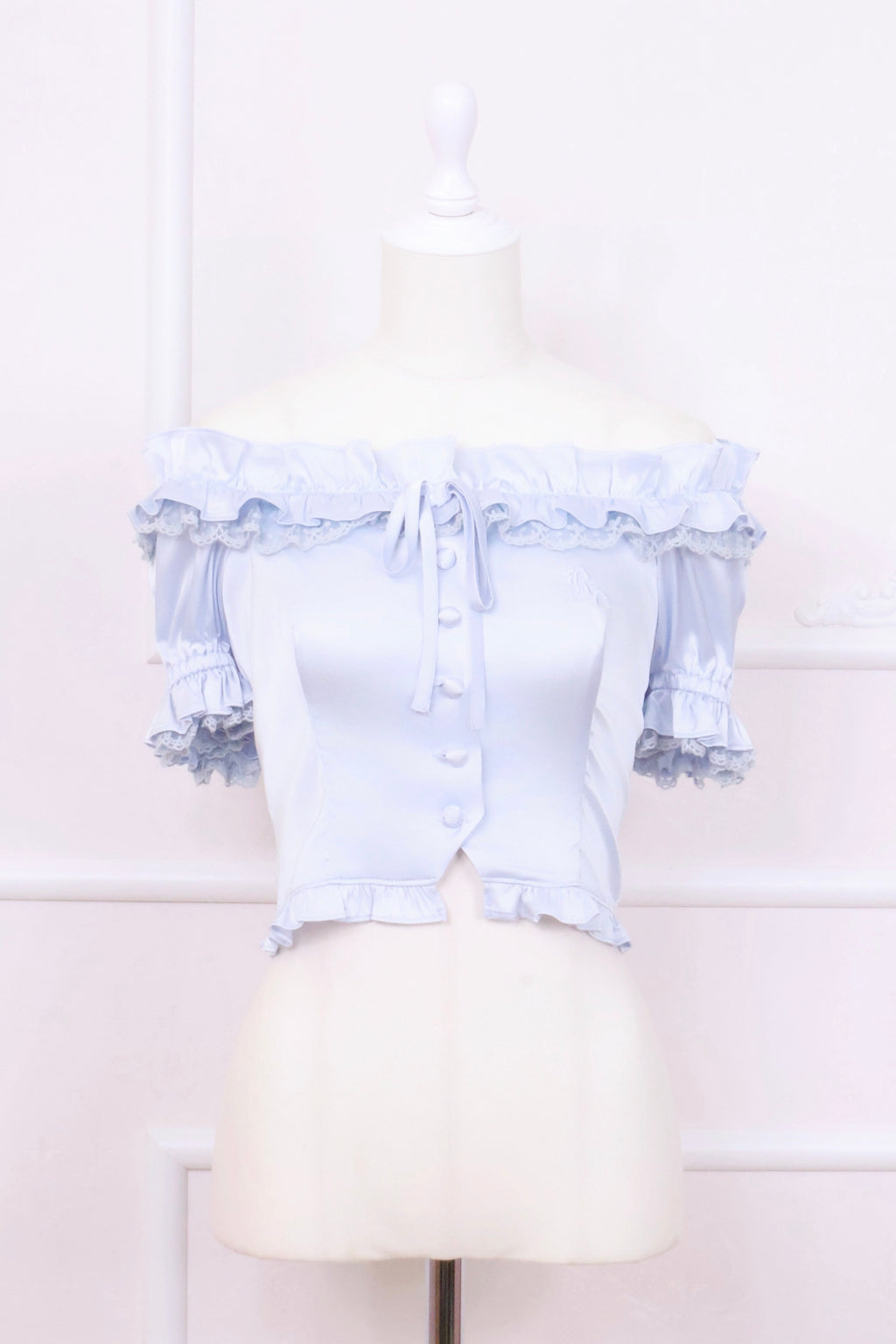 【予約商品】オフショルリボントップス