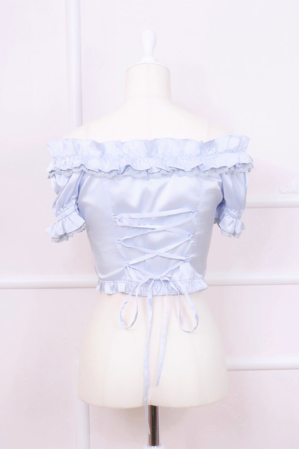 【予約商品】オフショルリボントップス