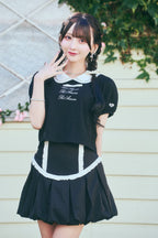 ビジューロゴTシャツ