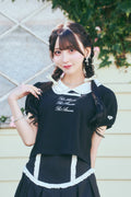 ビジューロゴTシャツ