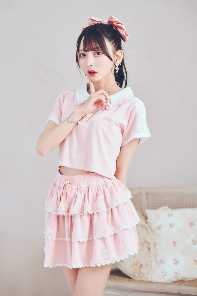 レースラインTシャツ