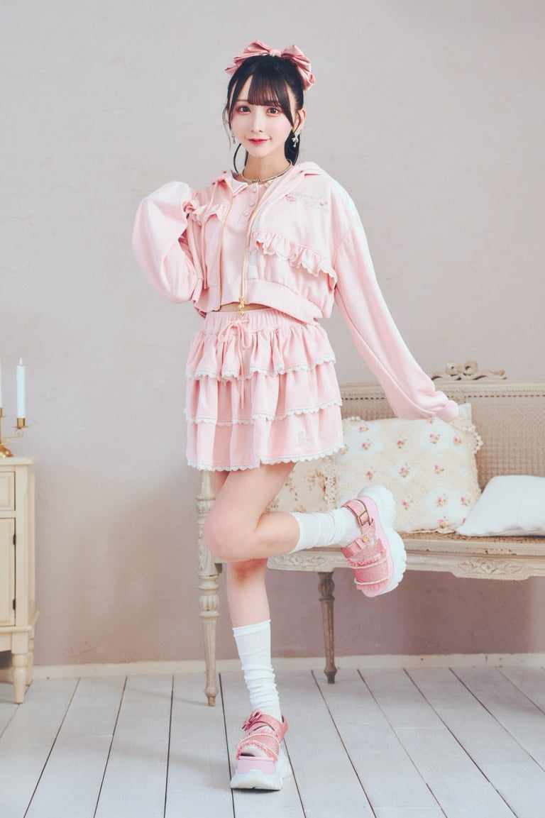 レースラインリップパーカー