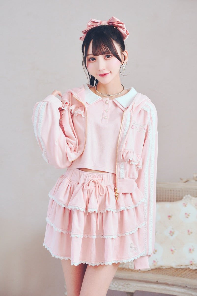 レースラインリップパーカー